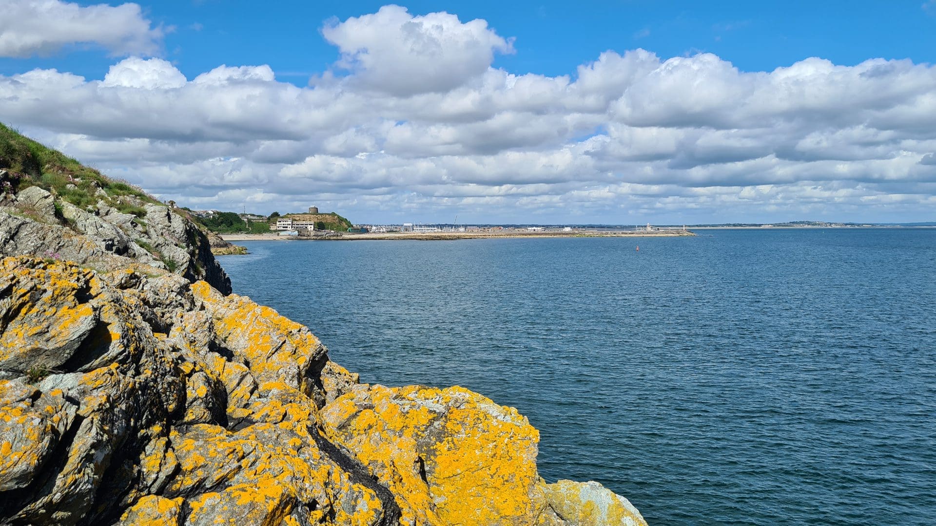 View – rocks to harbour Dawn View, Balscaddan Rd, Howth, Co. Dublin