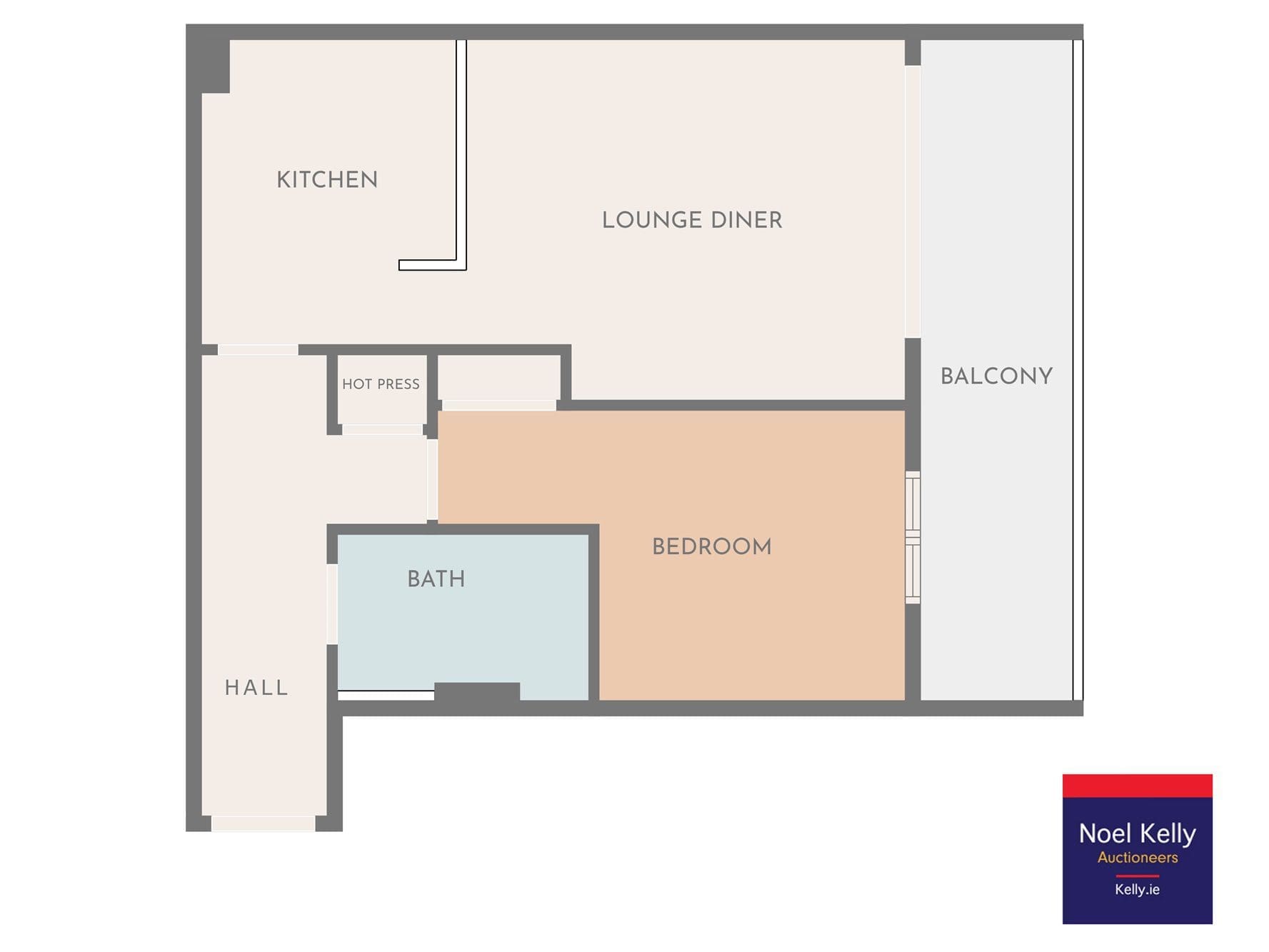 Floor-Plan 102 The Kilns, Station Road, Portmarnock, Co.Dublin