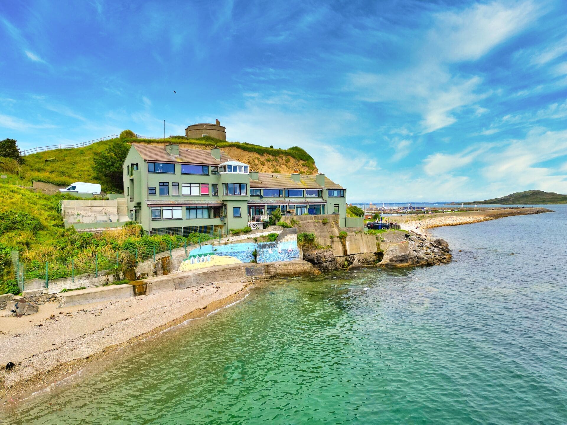 drone-edit2a-bright 7 Asgard Apartments, Balscadden Rd, Howth, Co. Dublin
