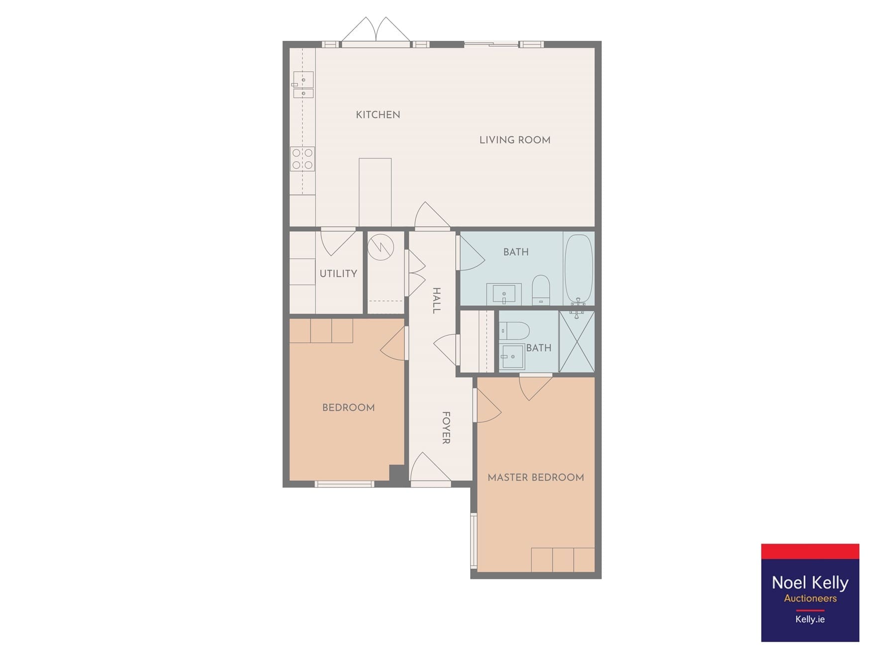 Floor-Plan 50 Oak Park, Malahide Co.Dublin