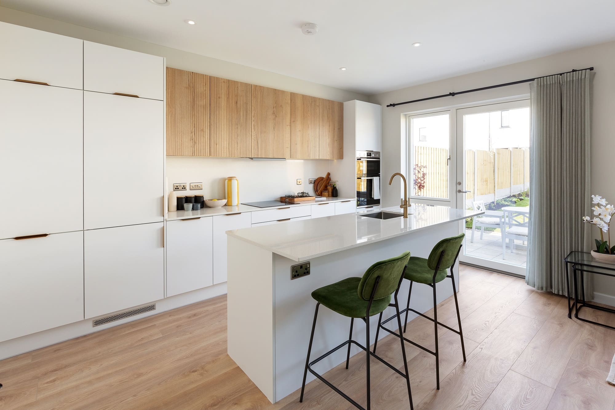 batch_Kitchen island and rear garden 2 Skylark Park Court, St Marnock’s Bay, Portmarnock, Co Dublin