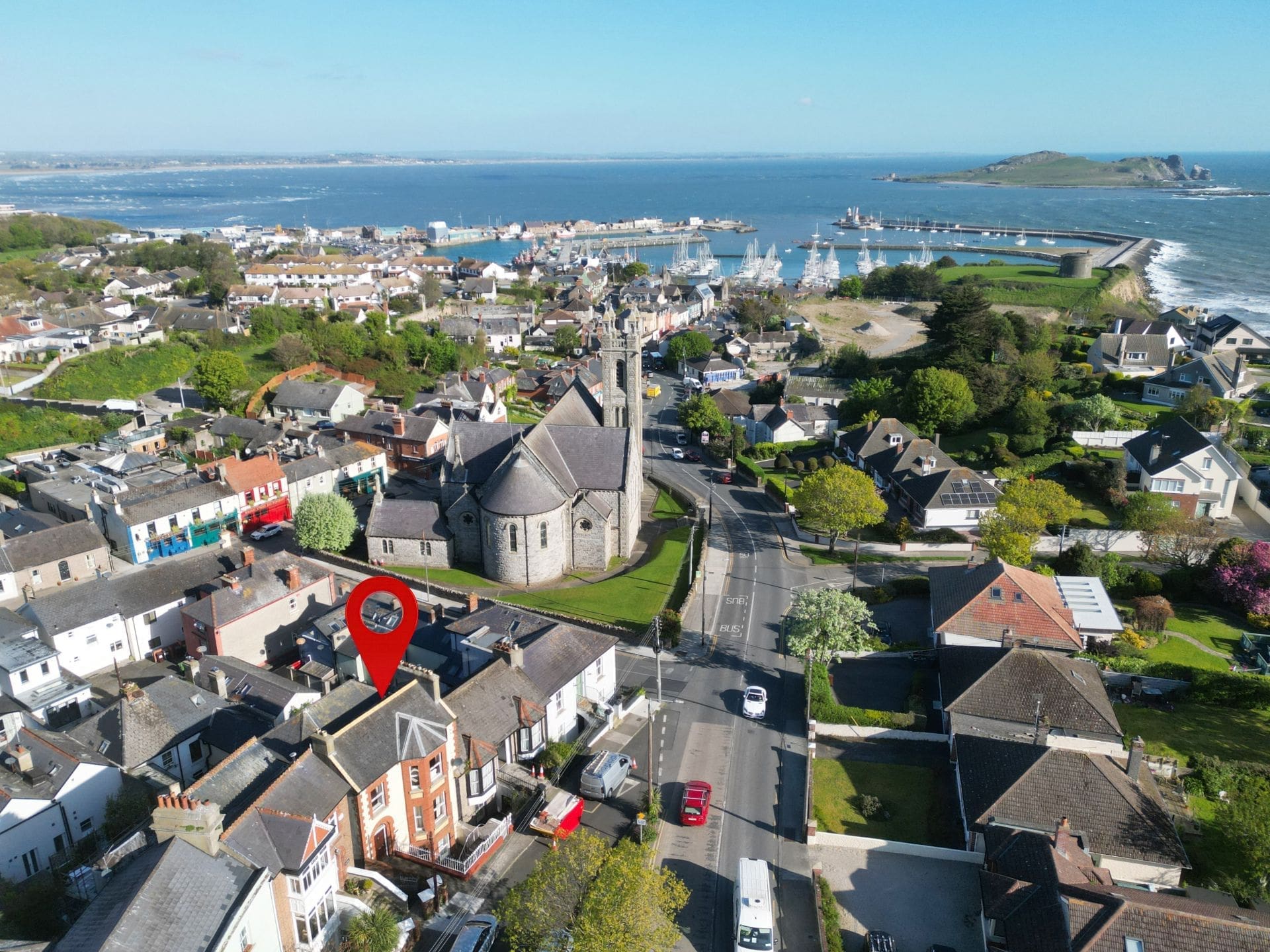 dronepin1 Melrose, 3 Thormanby Rd, Howth, Co. Dublin