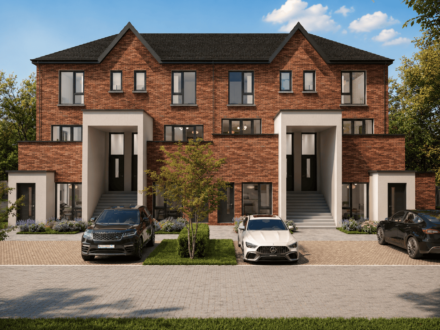 Yourells Meadow Duplex Front Image Two Bedroom Duplex, Yourell’s Meadows, The Back Road, Malahide, County Dublin